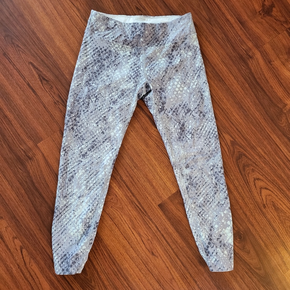 Calvin Klein high rise performance snakeprint leggings